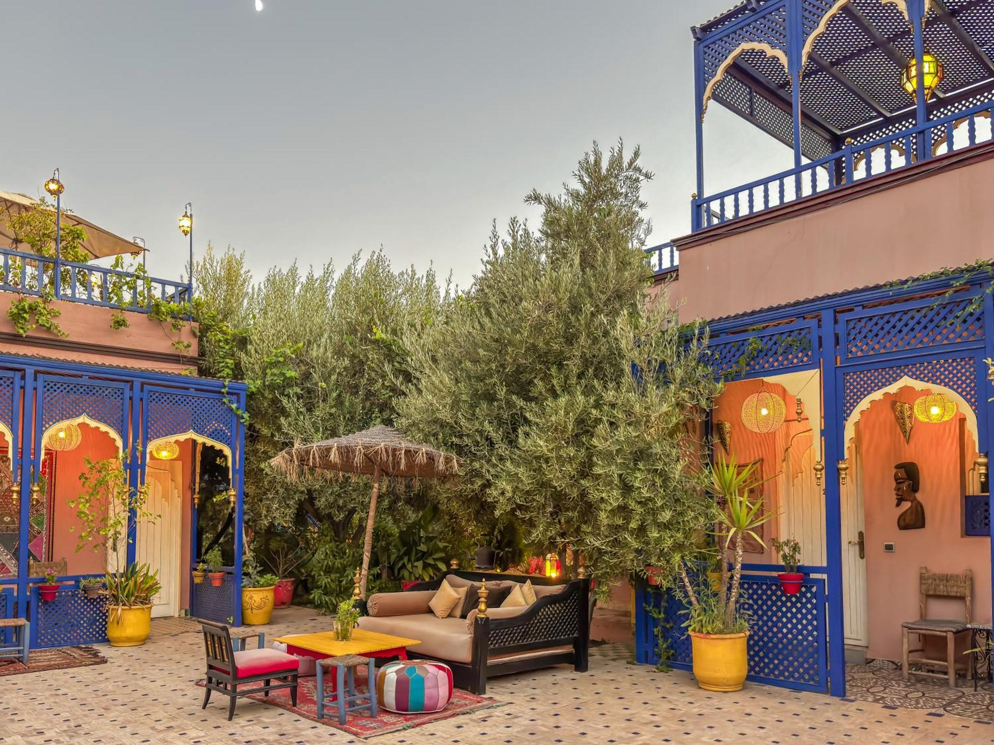 Villa Le Bleu House Marrakesh Esterno foto
