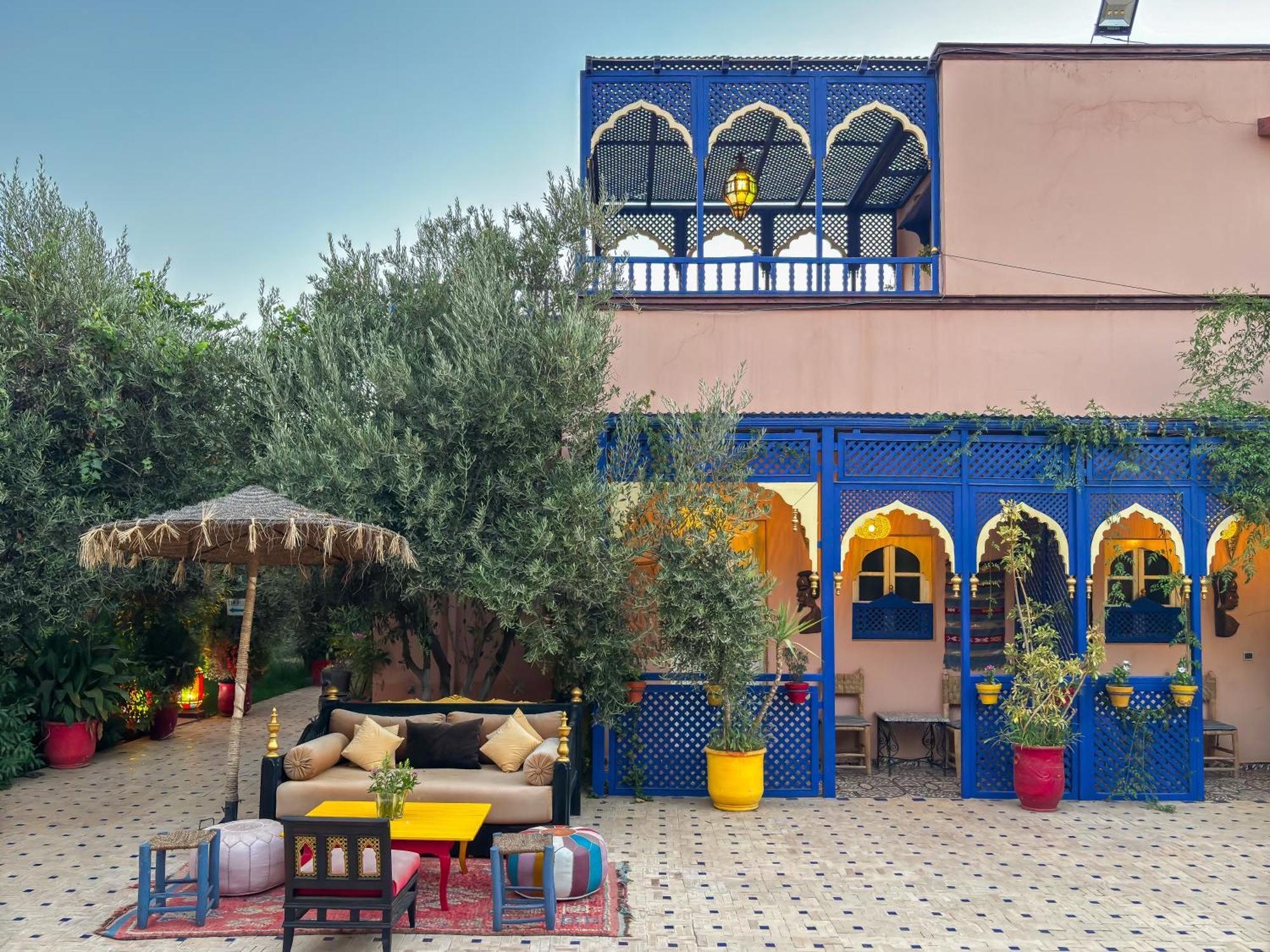 Villa Le Bleu House Marrakesh Esterno foto