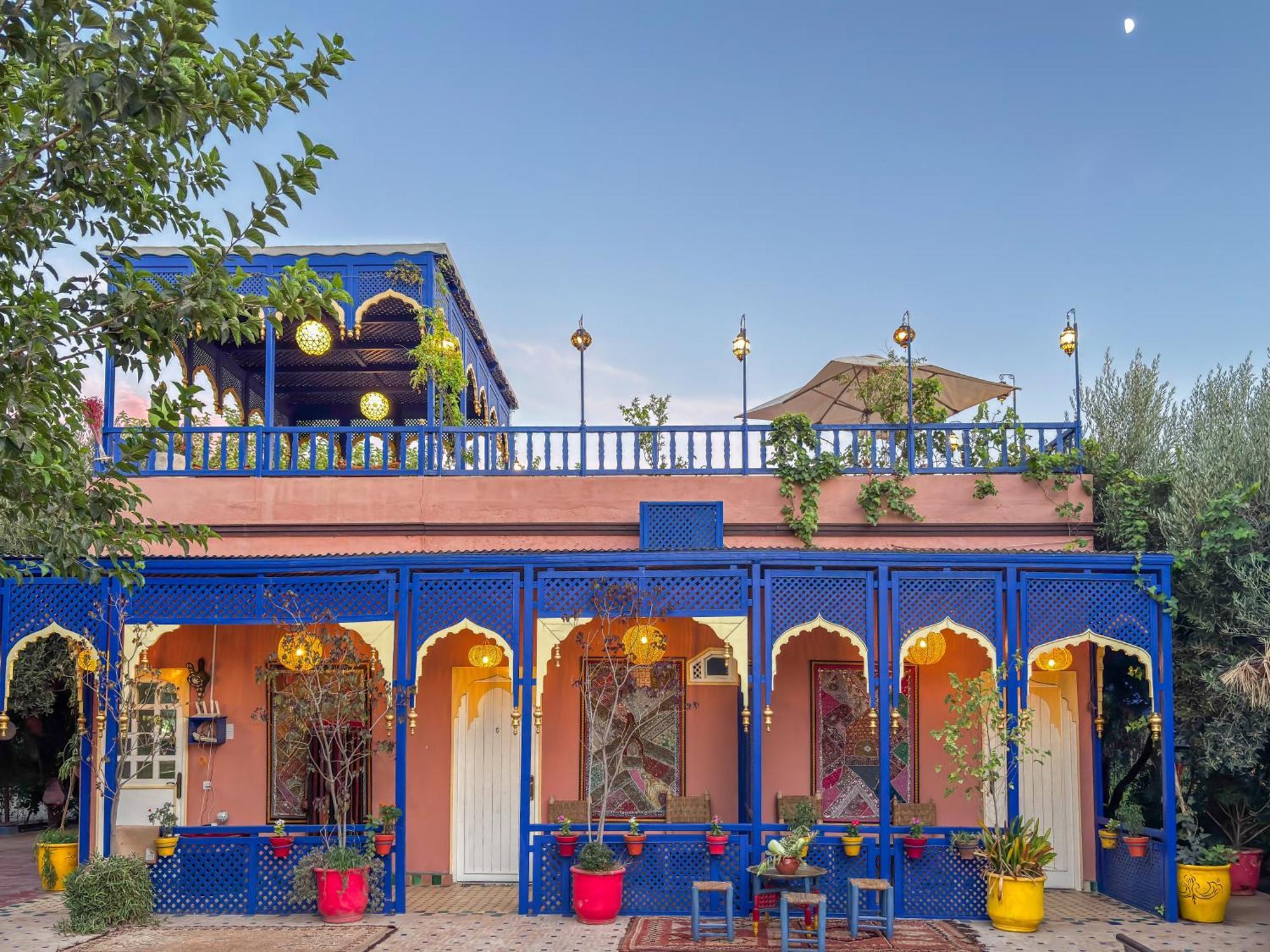 Villa Le Bleu House Marrakesh Esterno foto