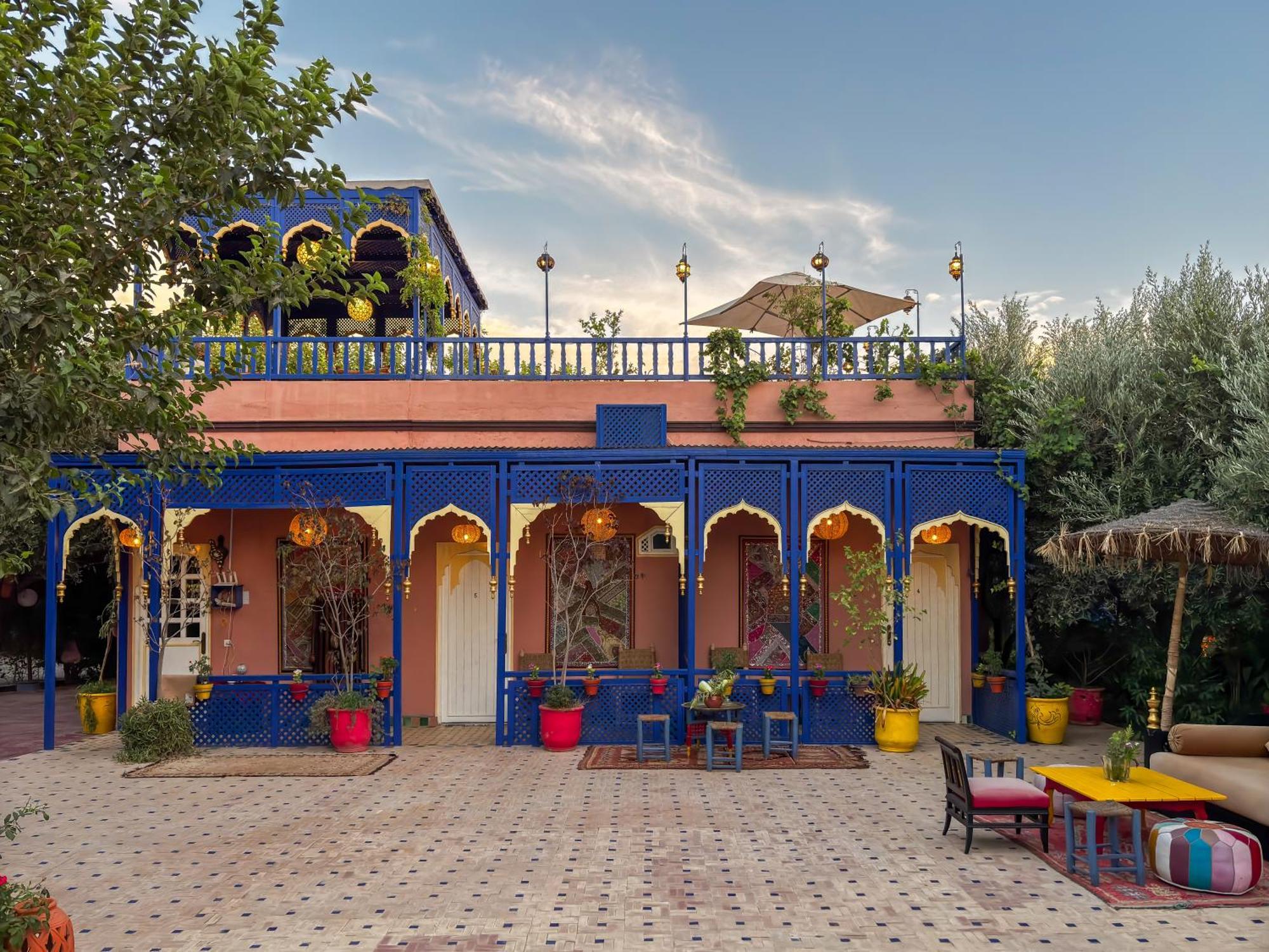 Villa Le Bleu House Marrakesh Esterno foto