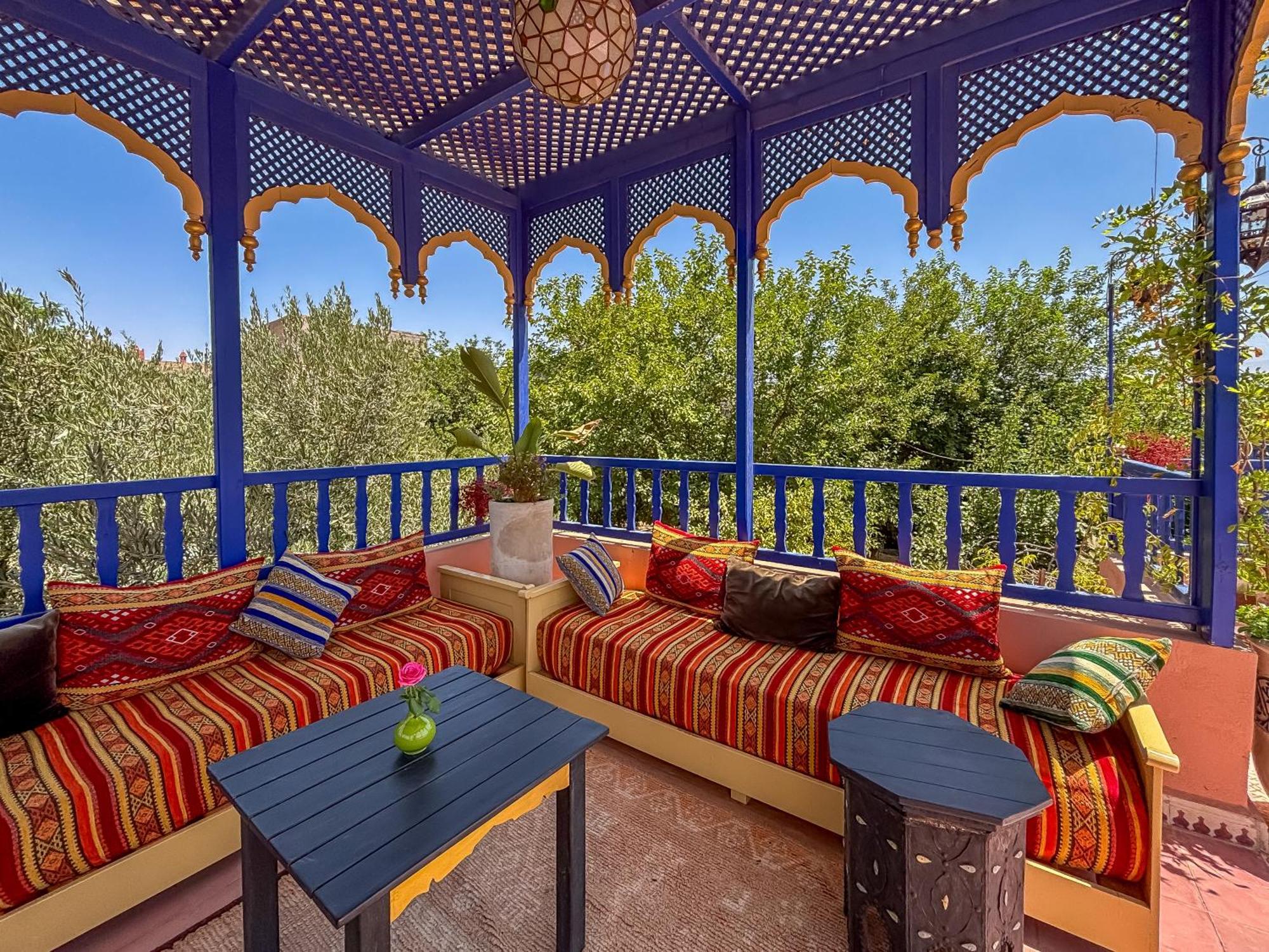 Villa Le Bleu House Marrakesh Esterno foto