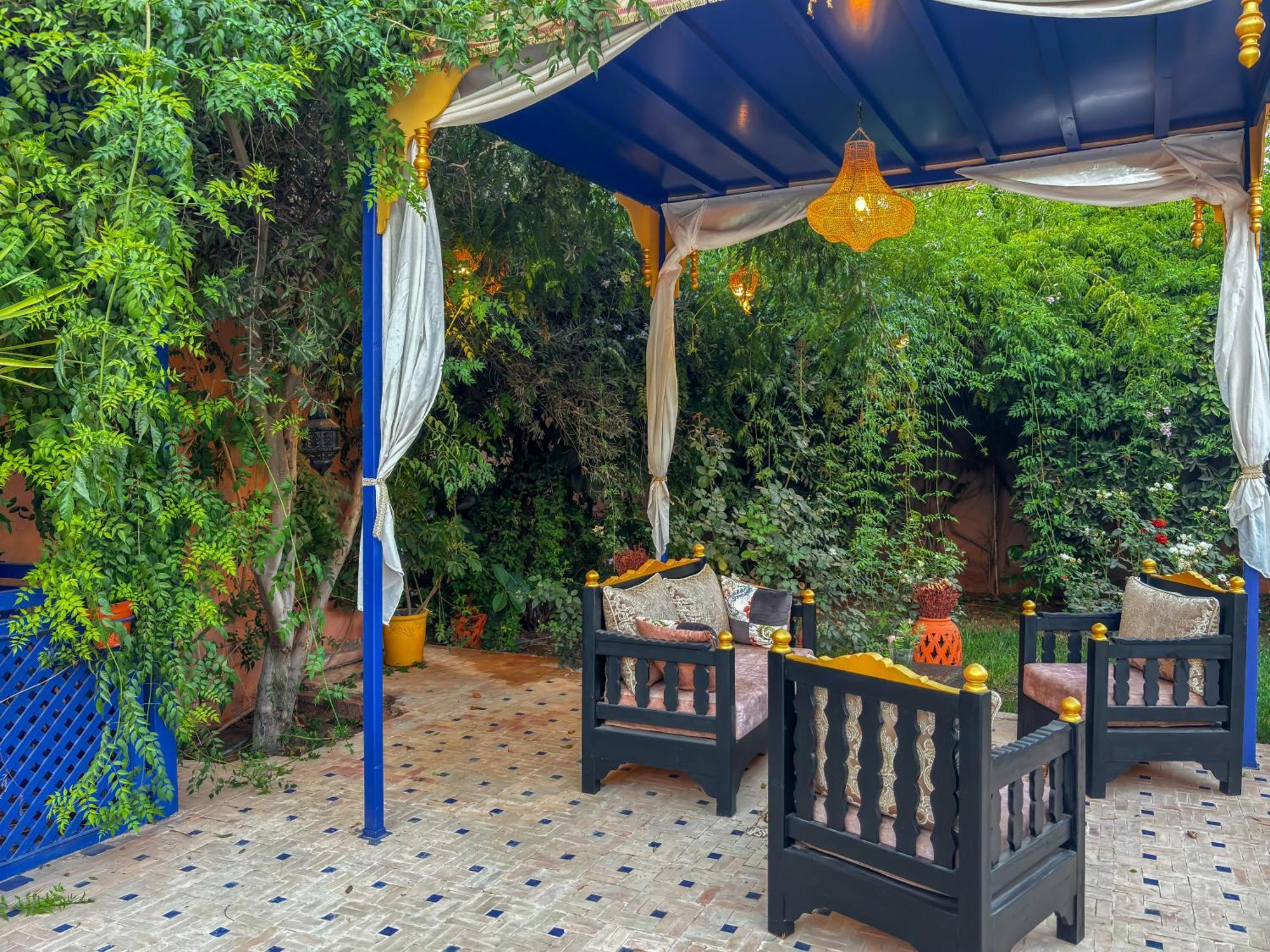 Villa Le Bleu House Marrakesh Esterno foto