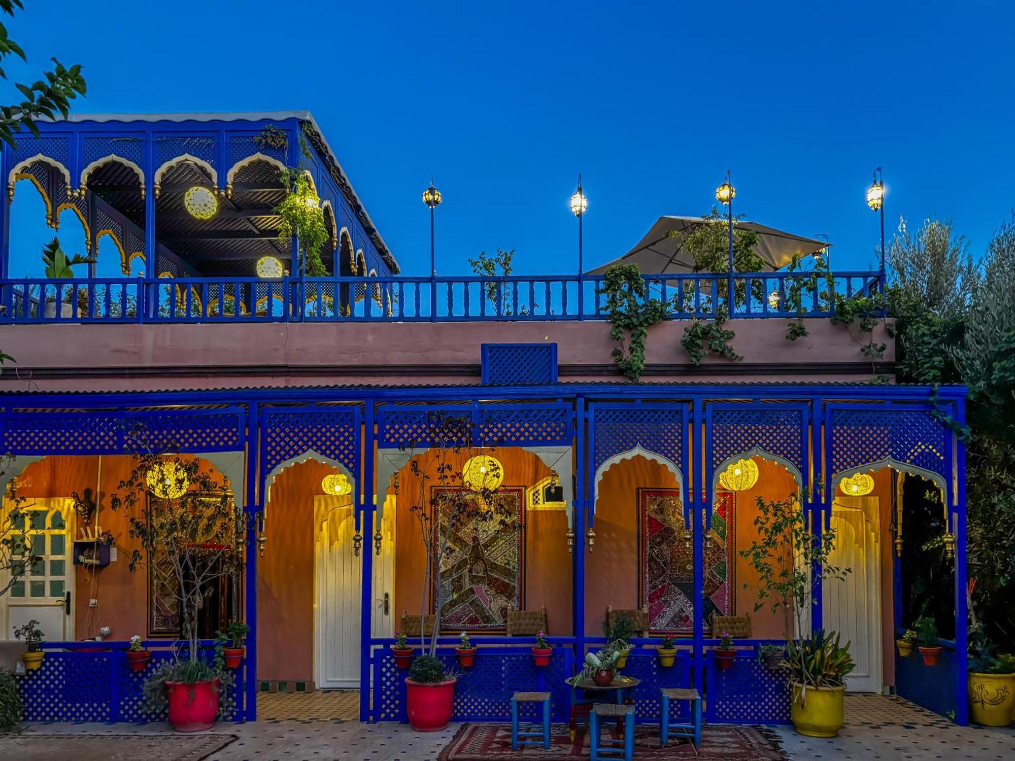 Villa Le Bleu House Marrakesh Esterno foto