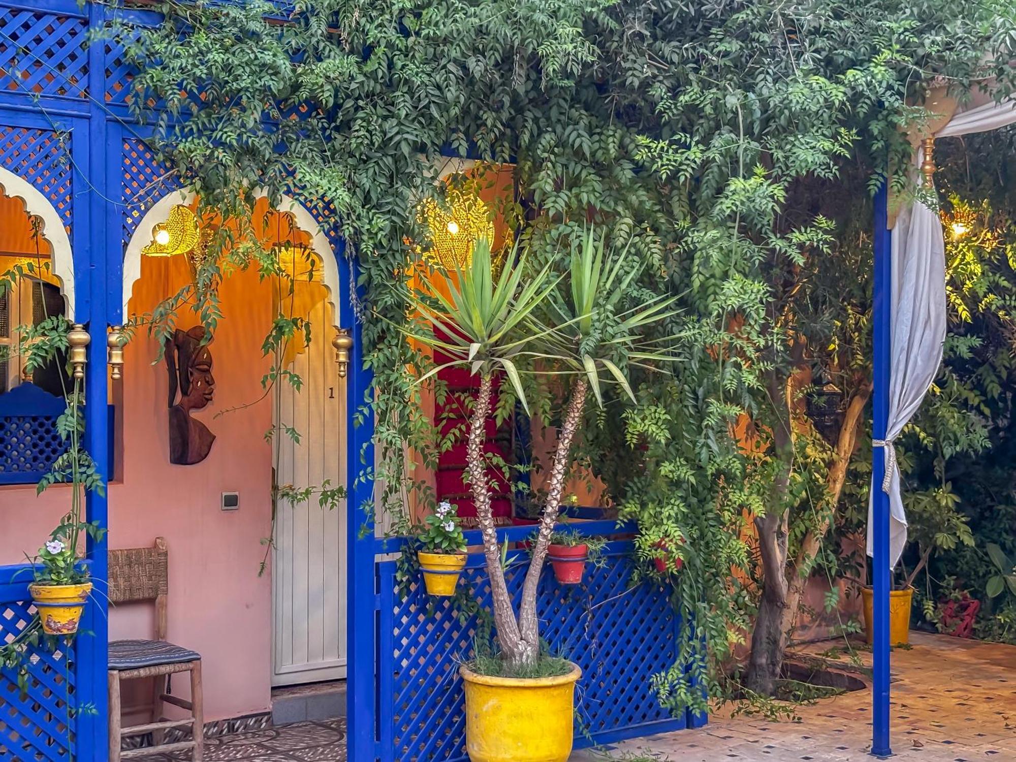 Villa Le Bleu House Marrakesh Esterno foto