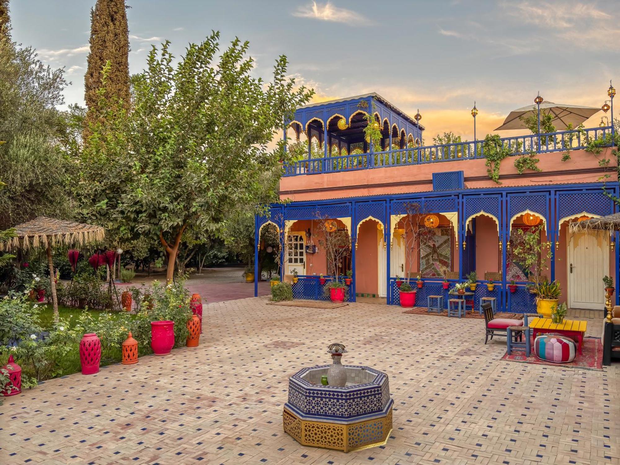 Villa Le Bleu House Marrakesh Esterno foto