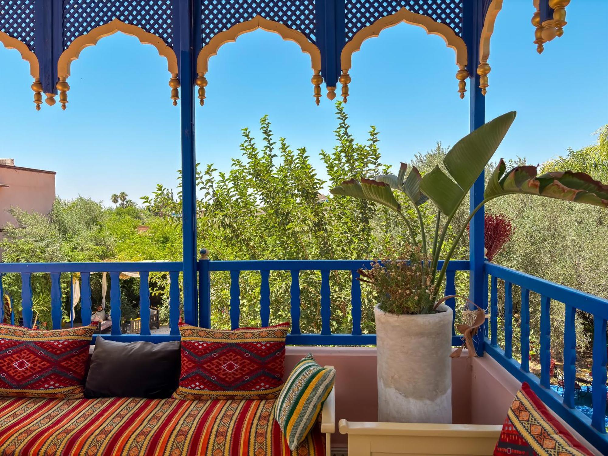 Villa Le Bleu House Marrakesh Esterno foto