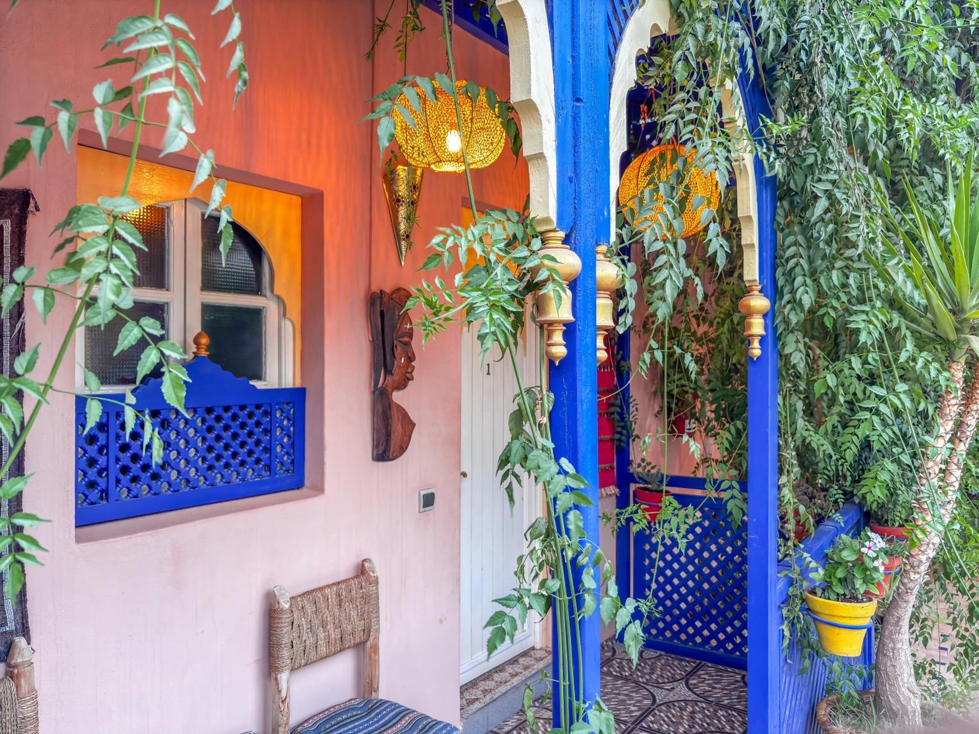 Villa Le Bleu House Marrakesh Esterno foto
