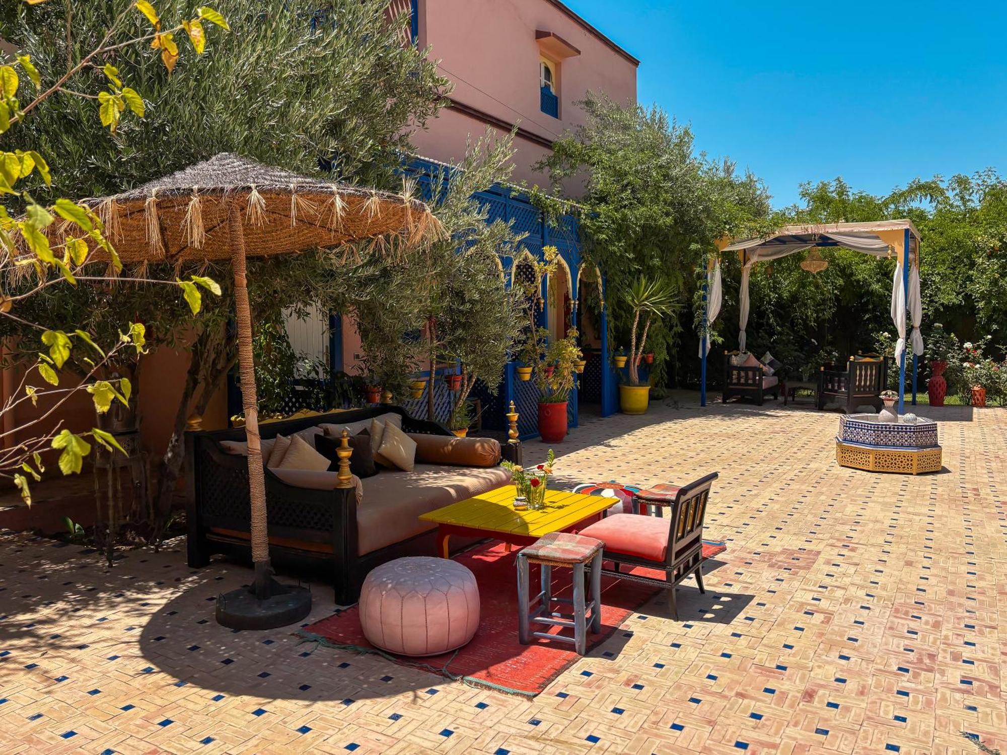 Villa Le Bleu House Marrakesh Esterno foto