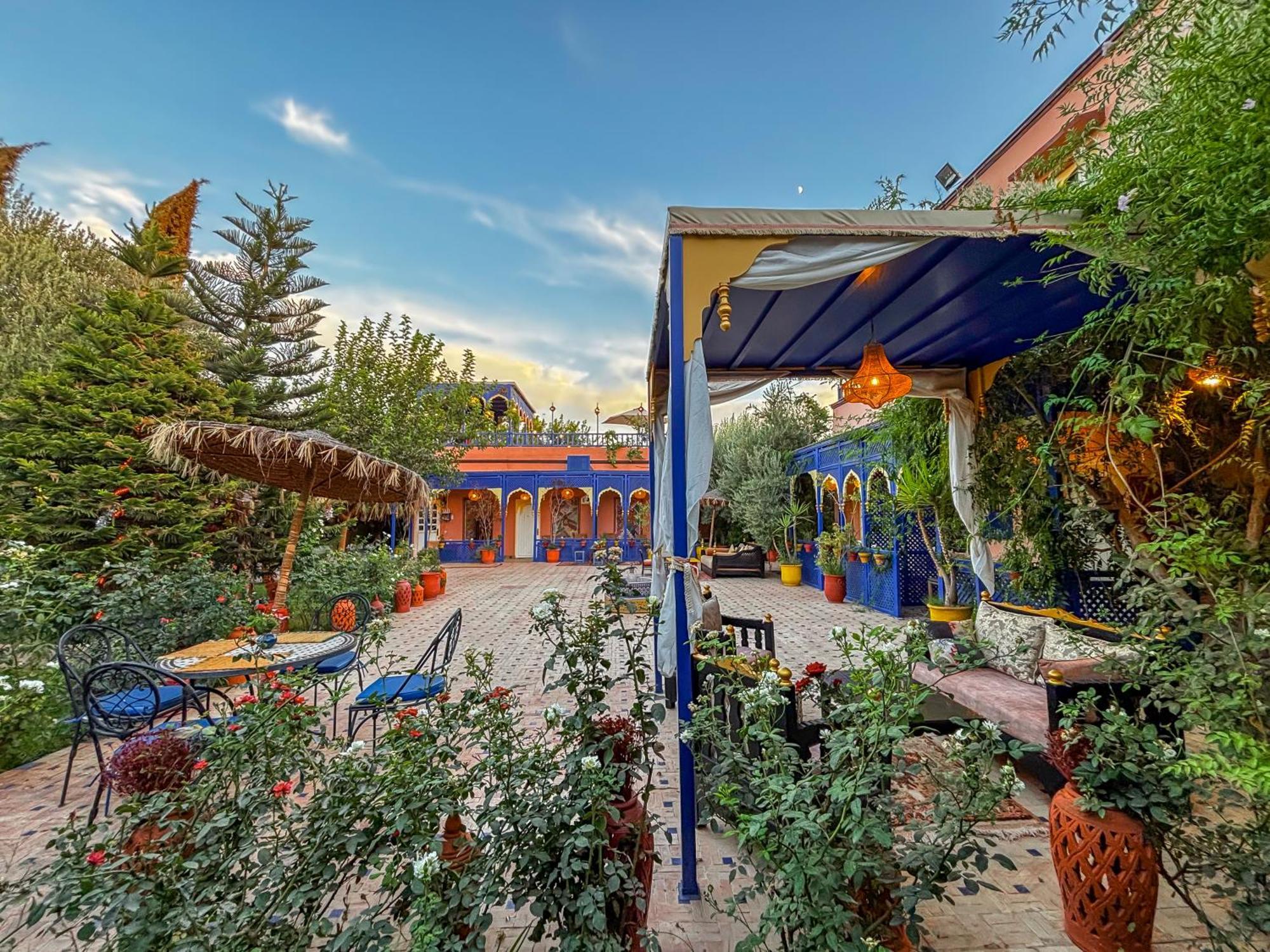 Villa Le Bleu House Marrakesh Esterno foto