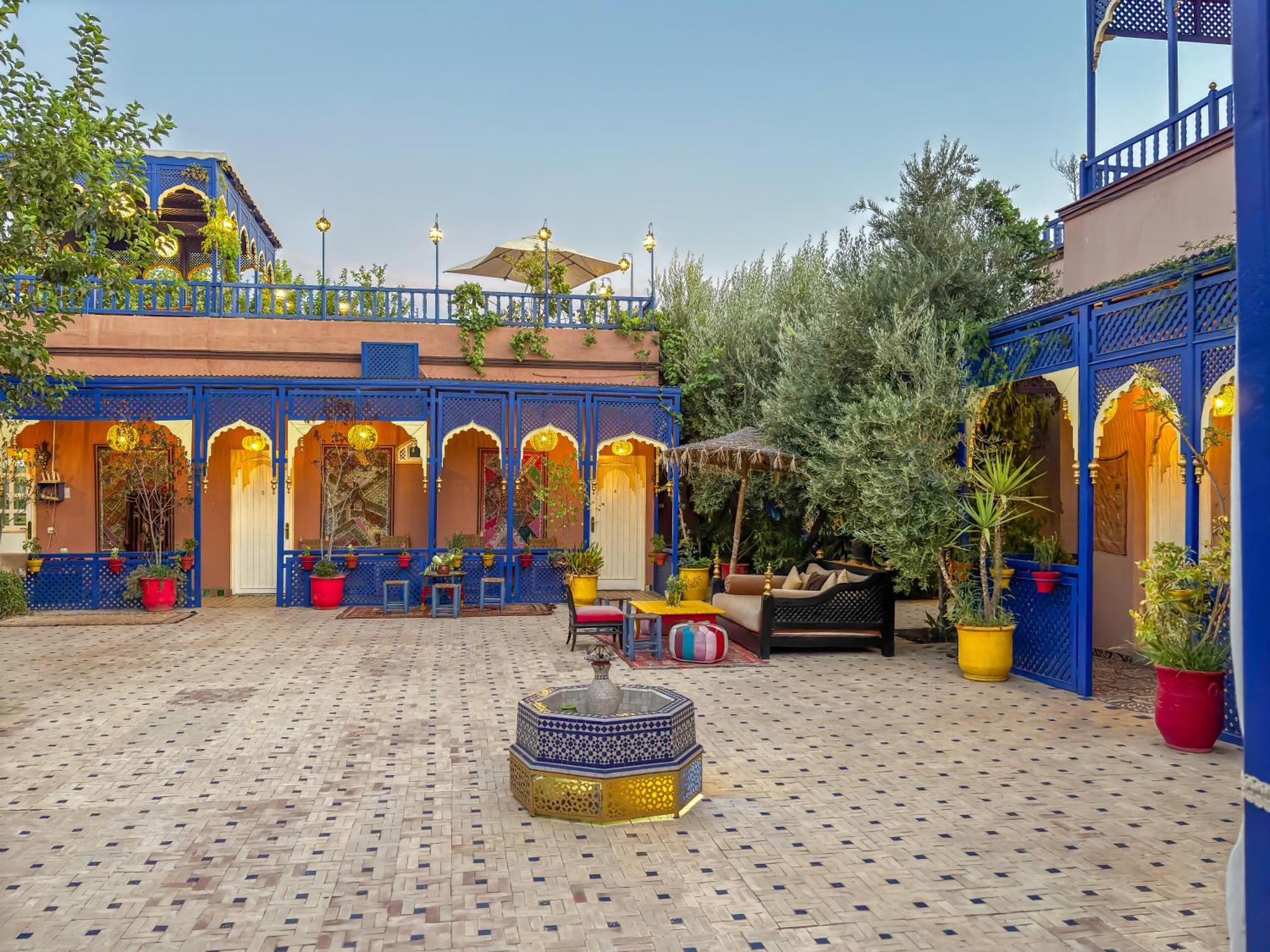 Villa Le Bleu House Marrakesh Esterno foto