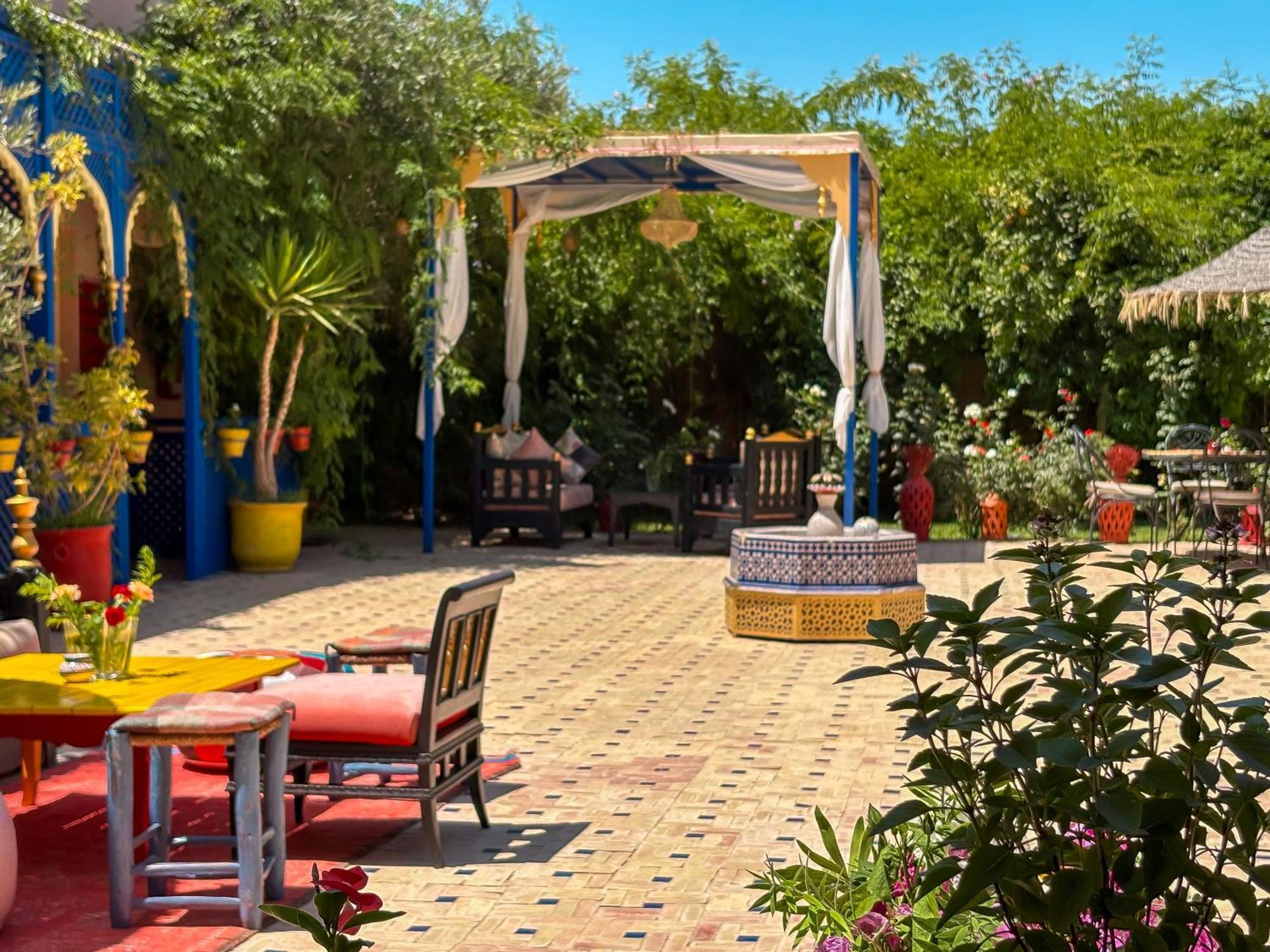 Villa Le Bleu House Marrakesh Esterno foto