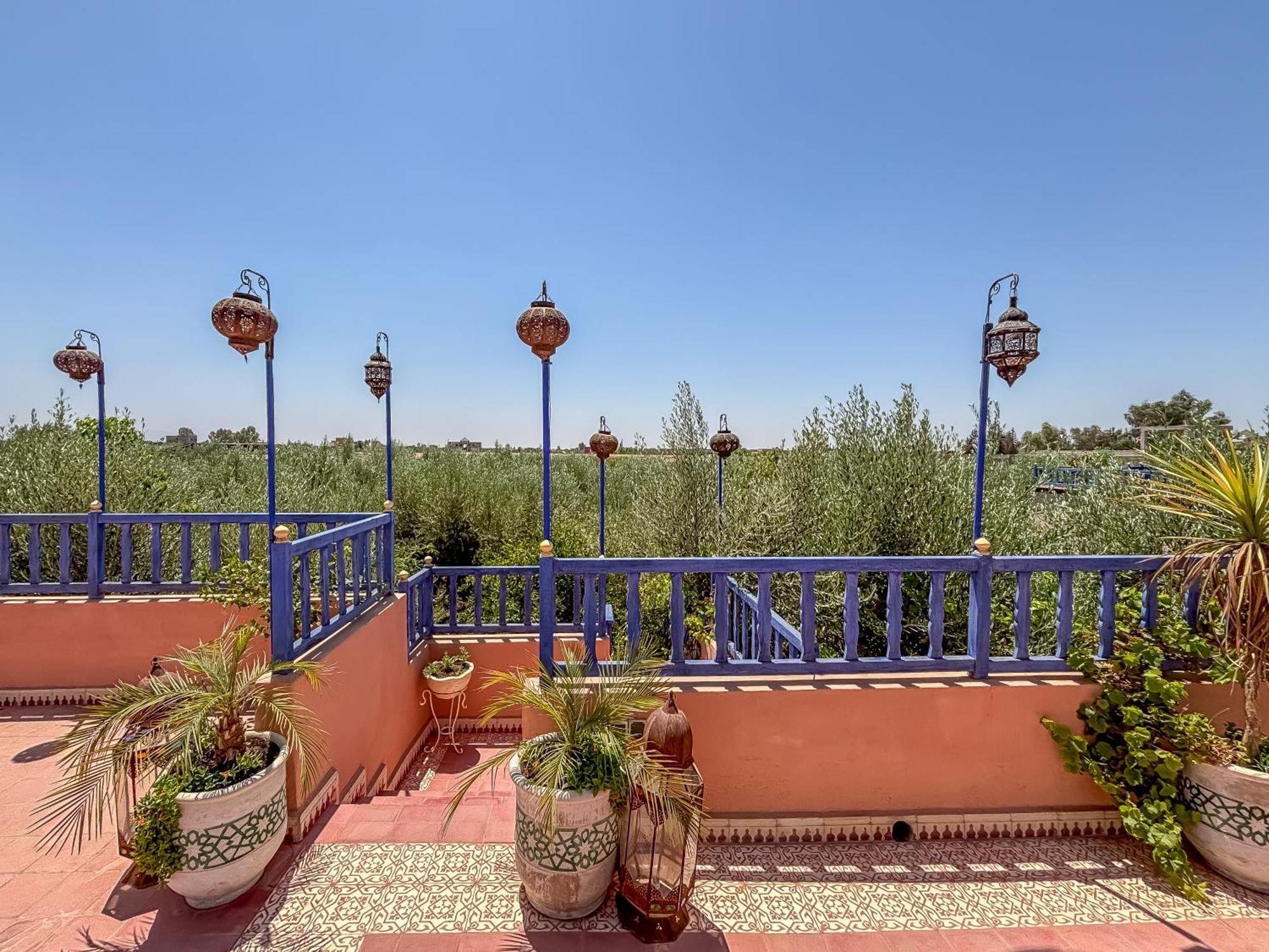 Villa Le Bleu House Marrakesh Esterno foto