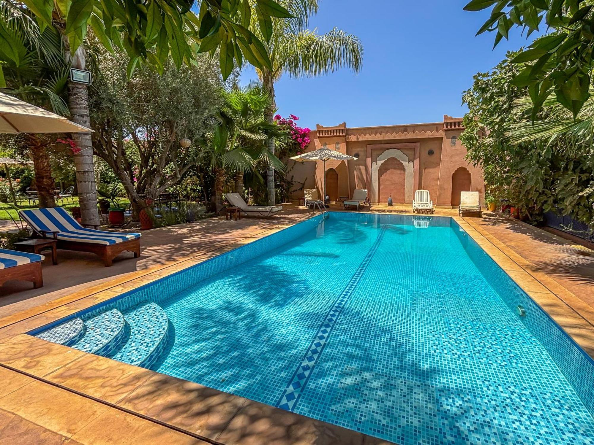 Villa Le Bleu House Marrakesh Esterno foto