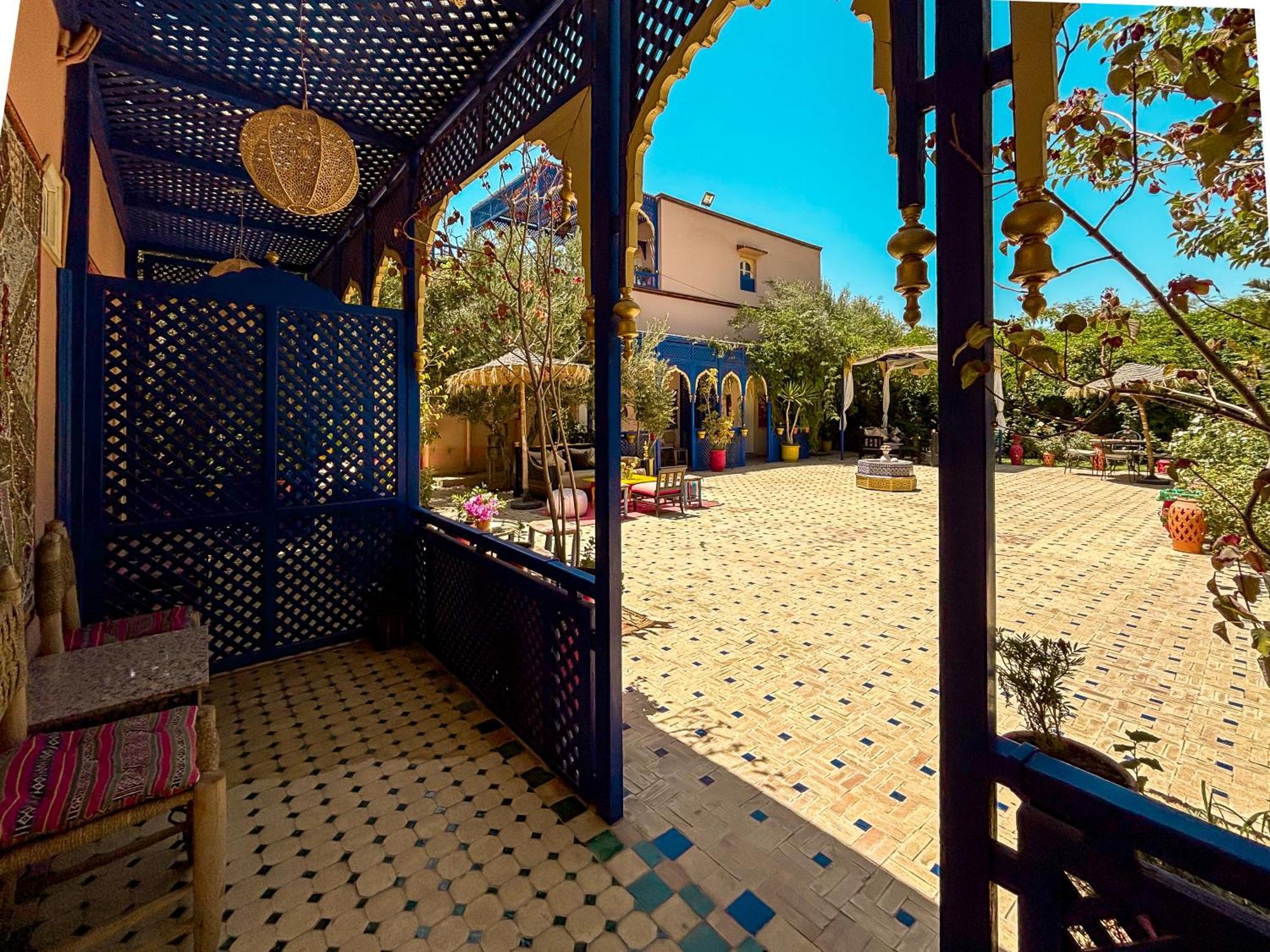Villa Le Bleu House Marrakesh Esterno foto