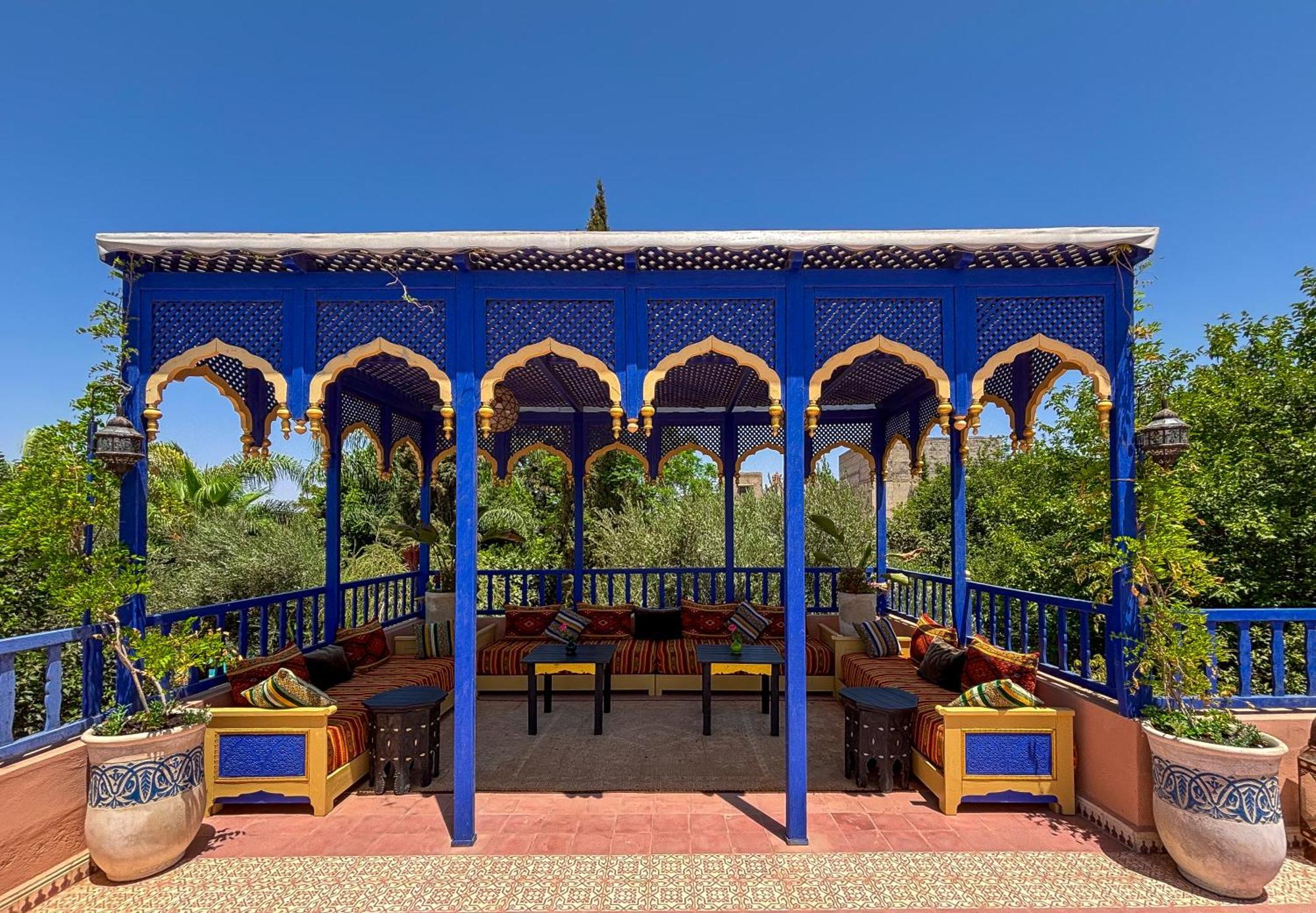 Villa Le Bleu House Marrakesh Esterno foto